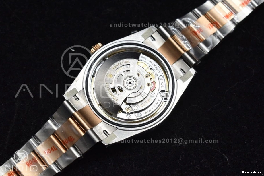 610 White RG StreetReady 904L VR MOP Dial 126331 1:1 Bracelet 41 Diamonds on Best Edition Clean DateJust Jubilee Steel 1123